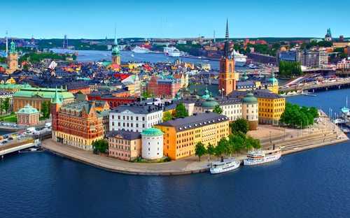 Autobus panoramico a Gamla Stan a Stoccolma